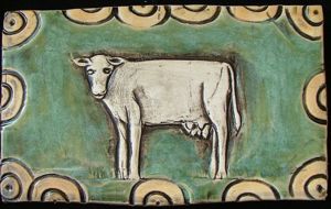 cow tile