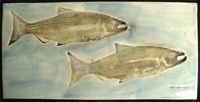 swimming fish tile