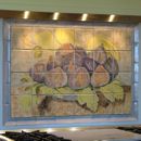 tile mural of italian still life of fruit